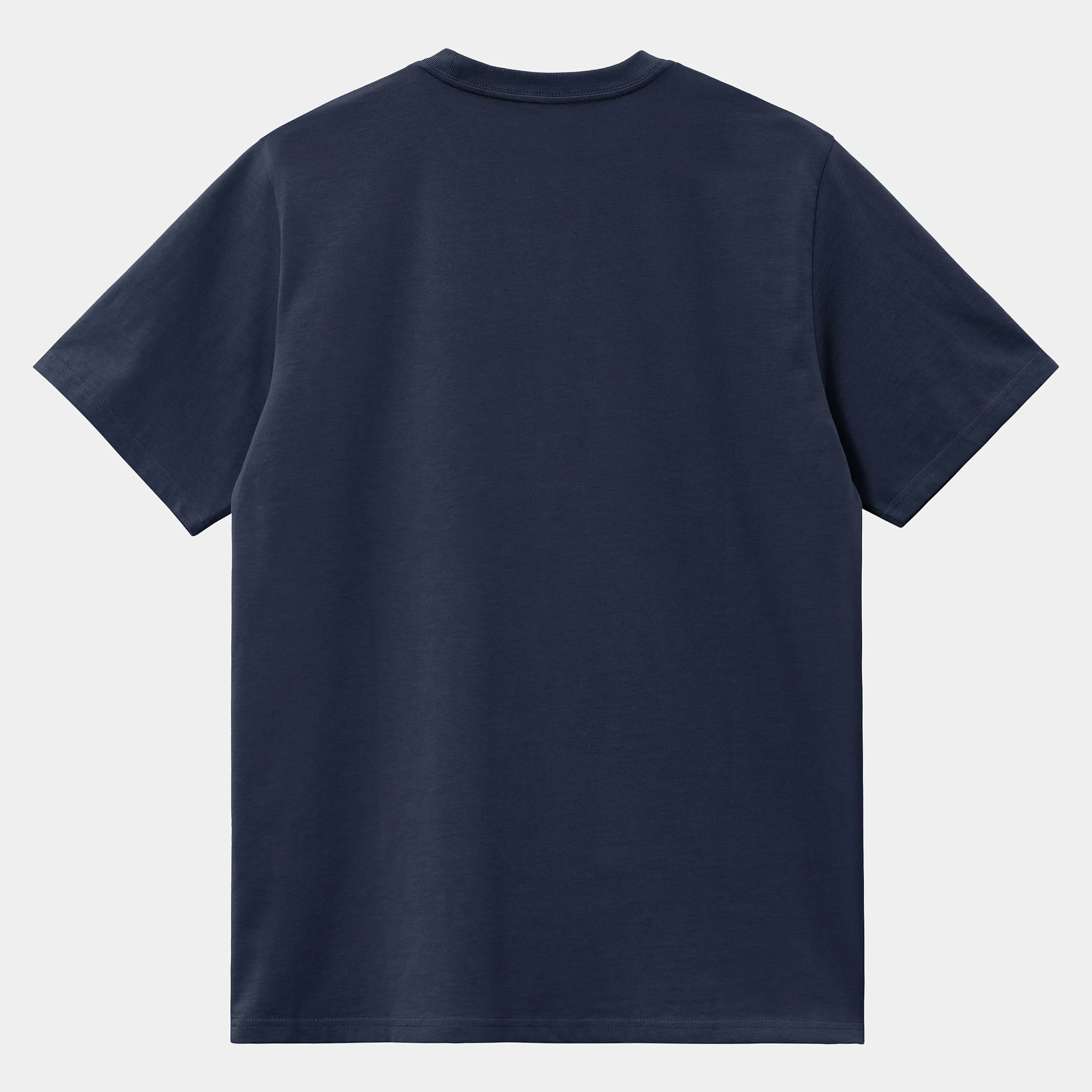 T-Shirts & Polos>Carhartt WIP S/S American Script T-Shirt Air Force Blue
