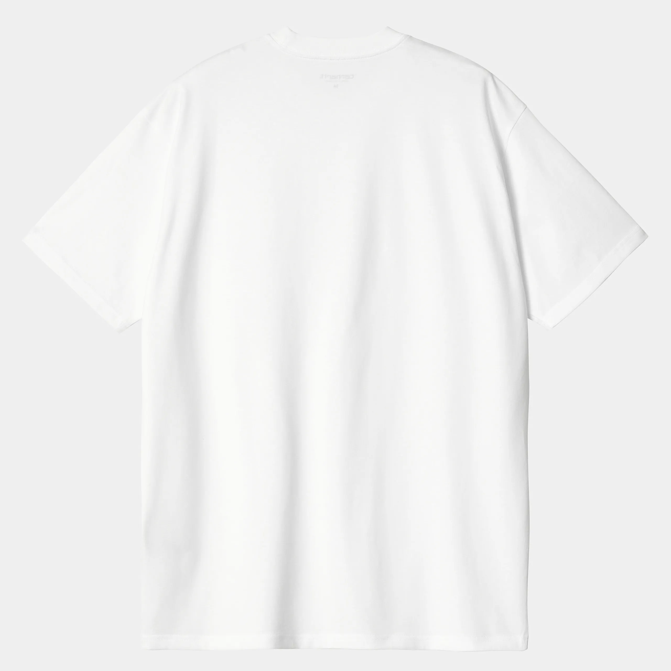 T-Shirts & Polos>Carhartt WIP S/S Amour Pocket T-Shirt White / Black