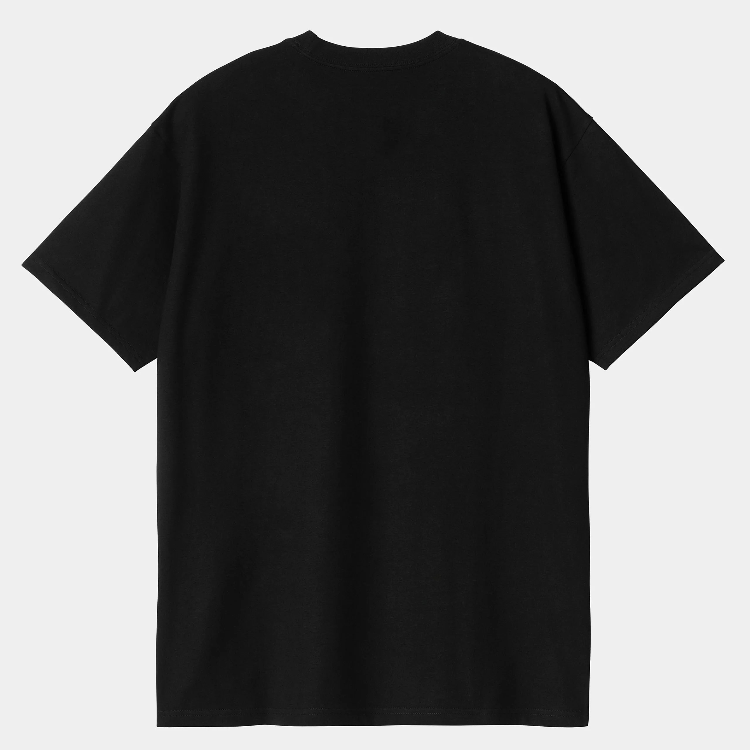 T-Shirts & Polos>Carhartt WIP S/S Amour Pocket T-Shirt Black / White