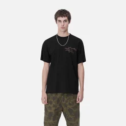 T-Shirts & Polos>Carhartt WIP S/S Archivo T-Shirt Black