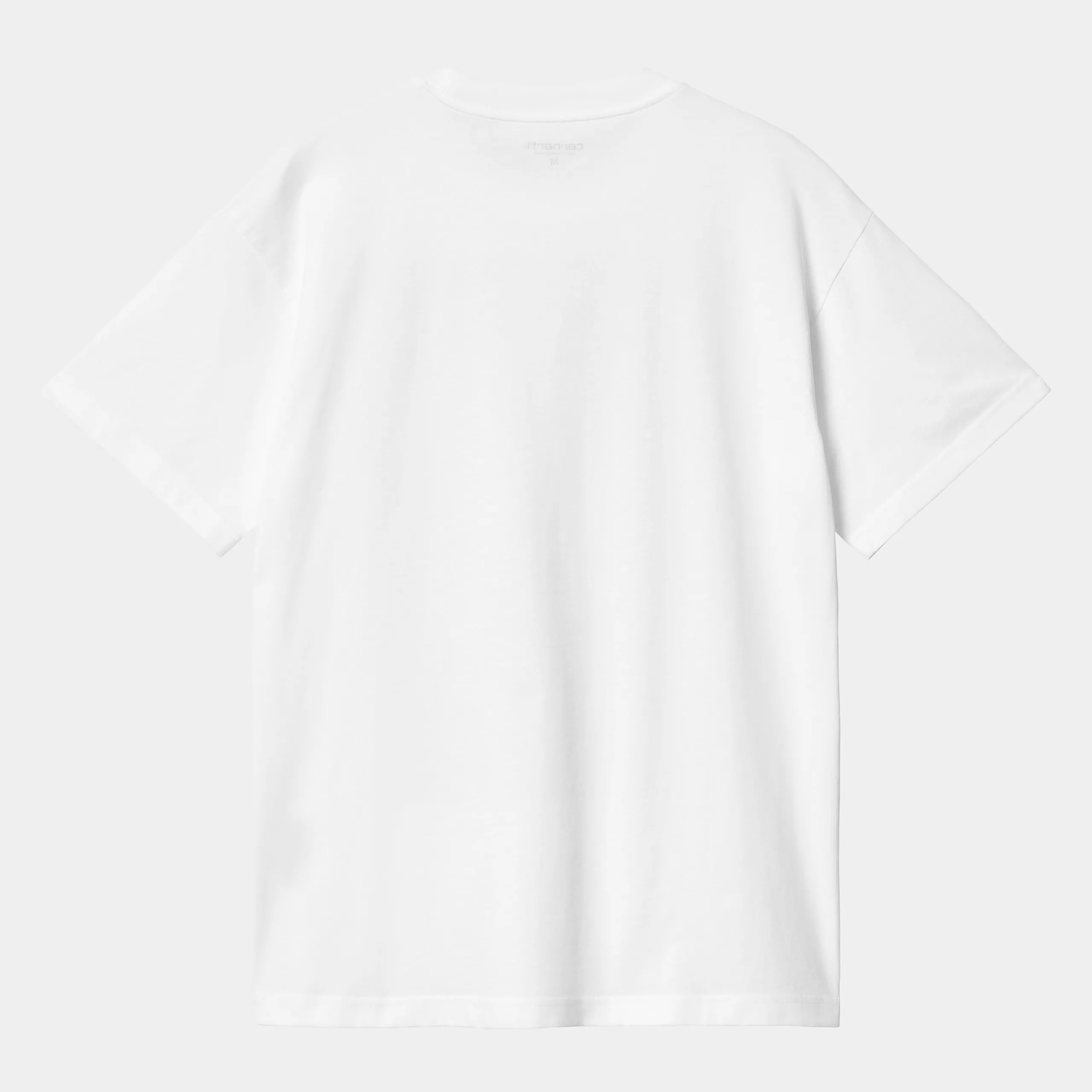 T-Shirts & Polos>Carhartt WIP S/S BIB Overall T-Shirt White