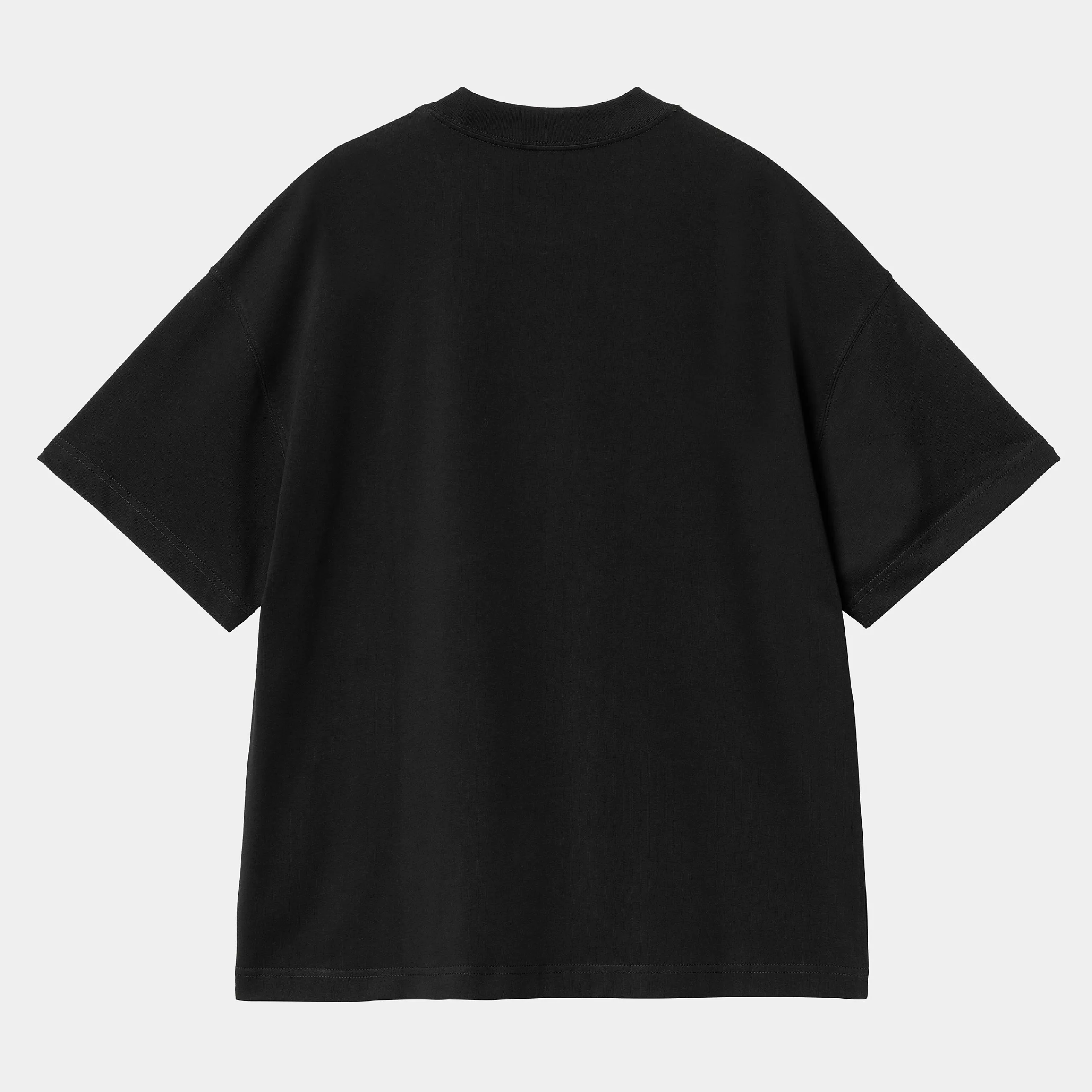 T-Shirts & Polos>Carhartt WIP S/S Body Of Work T-Shirt Black / White