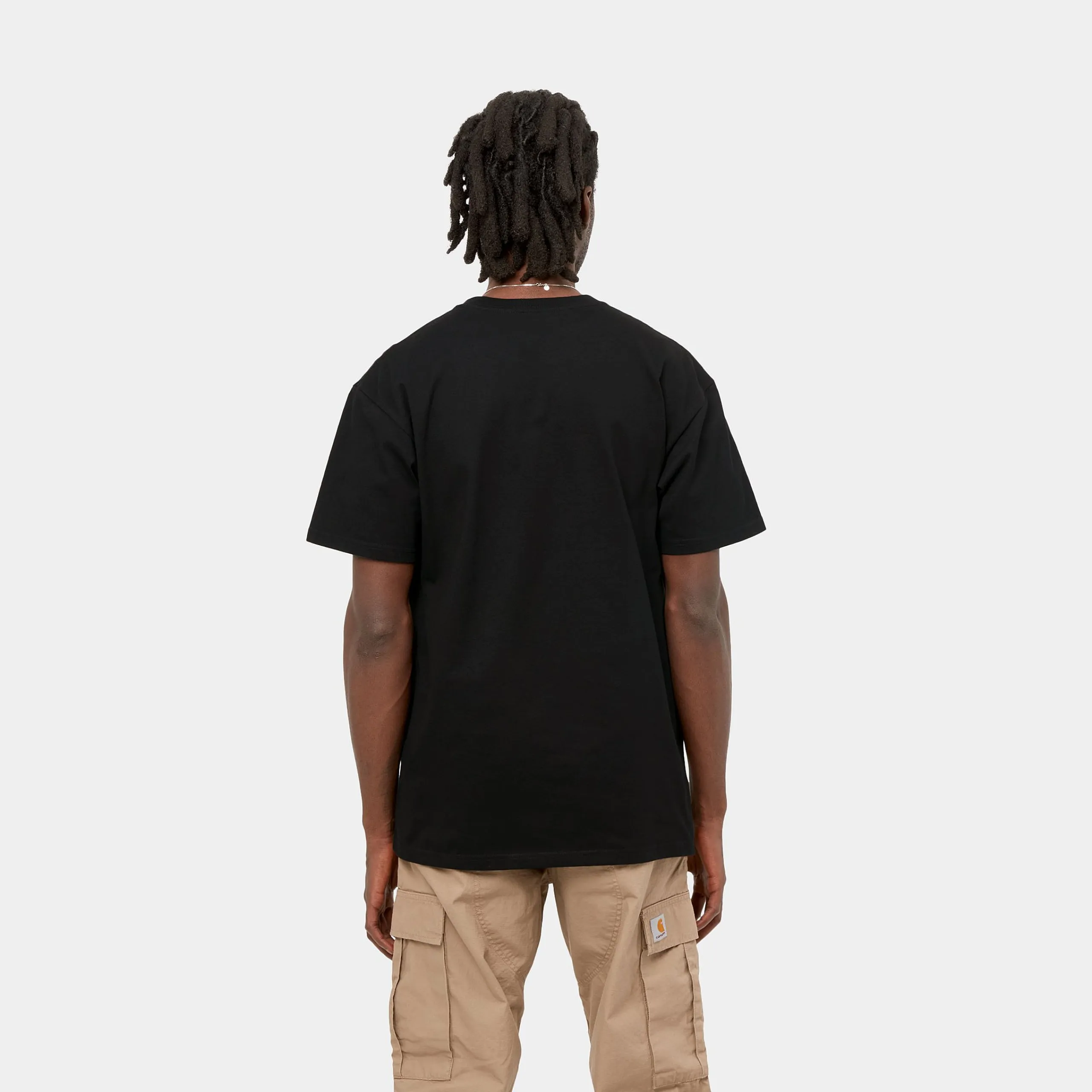 T-Shirts & Polos>Carhartt WIP S/S Chase T-Shirt Black / Gold