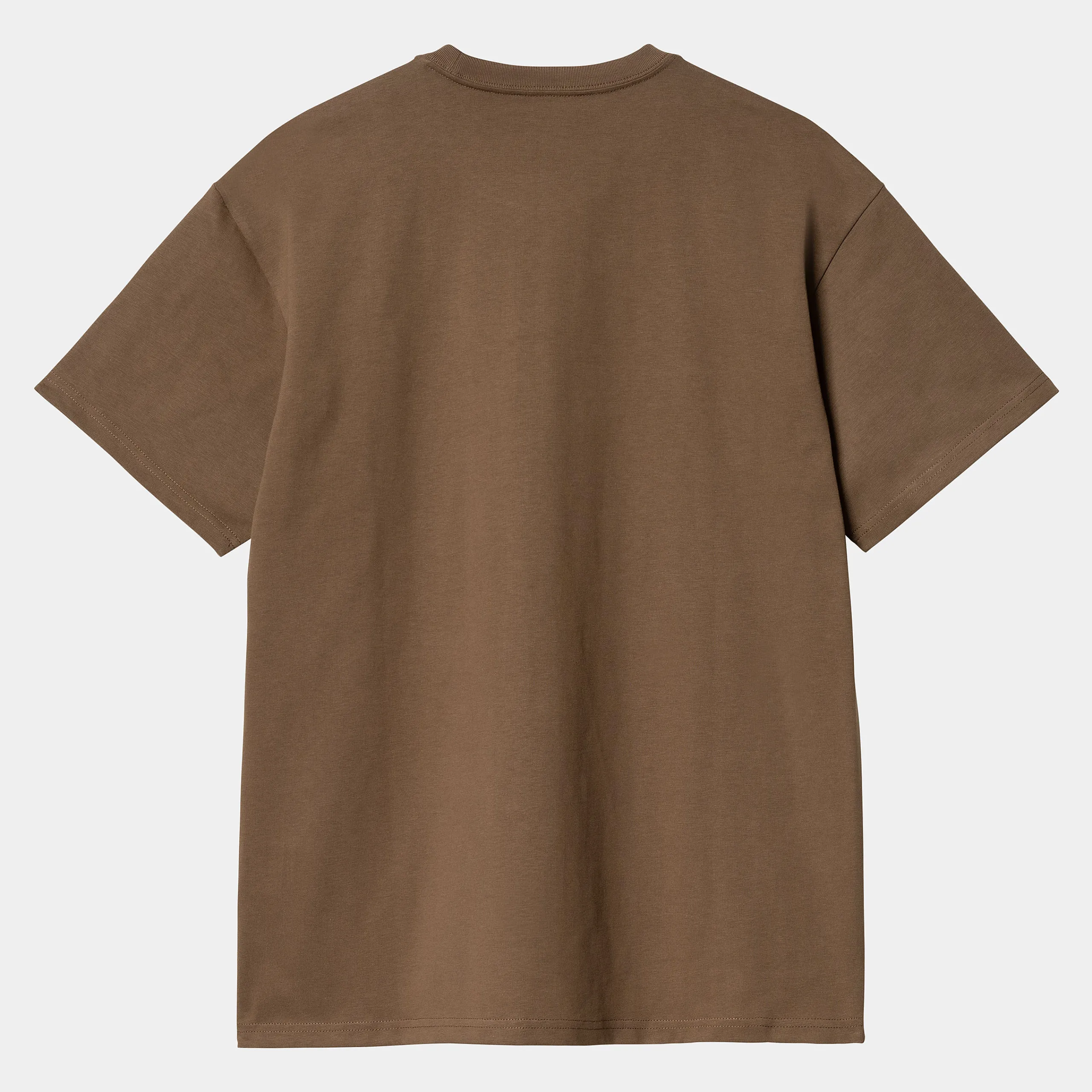 T-Shirts & Polos>Carhartt WIP S/S Chase T-Shirt Chocolate / Gold