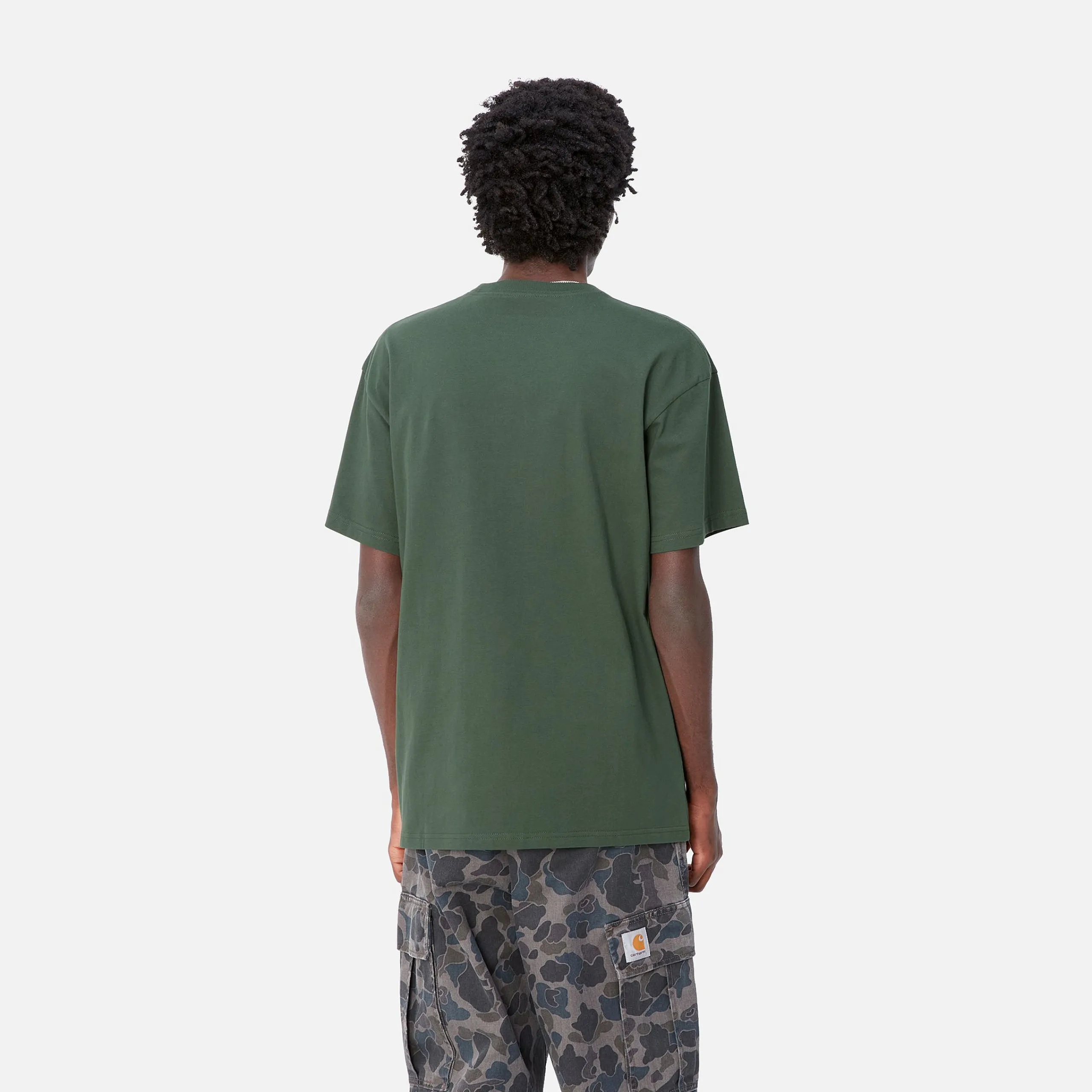 T-Shirts & Polos>Carhartt WIP S/S Chase T-Shirt Sycamore Tree / Gold