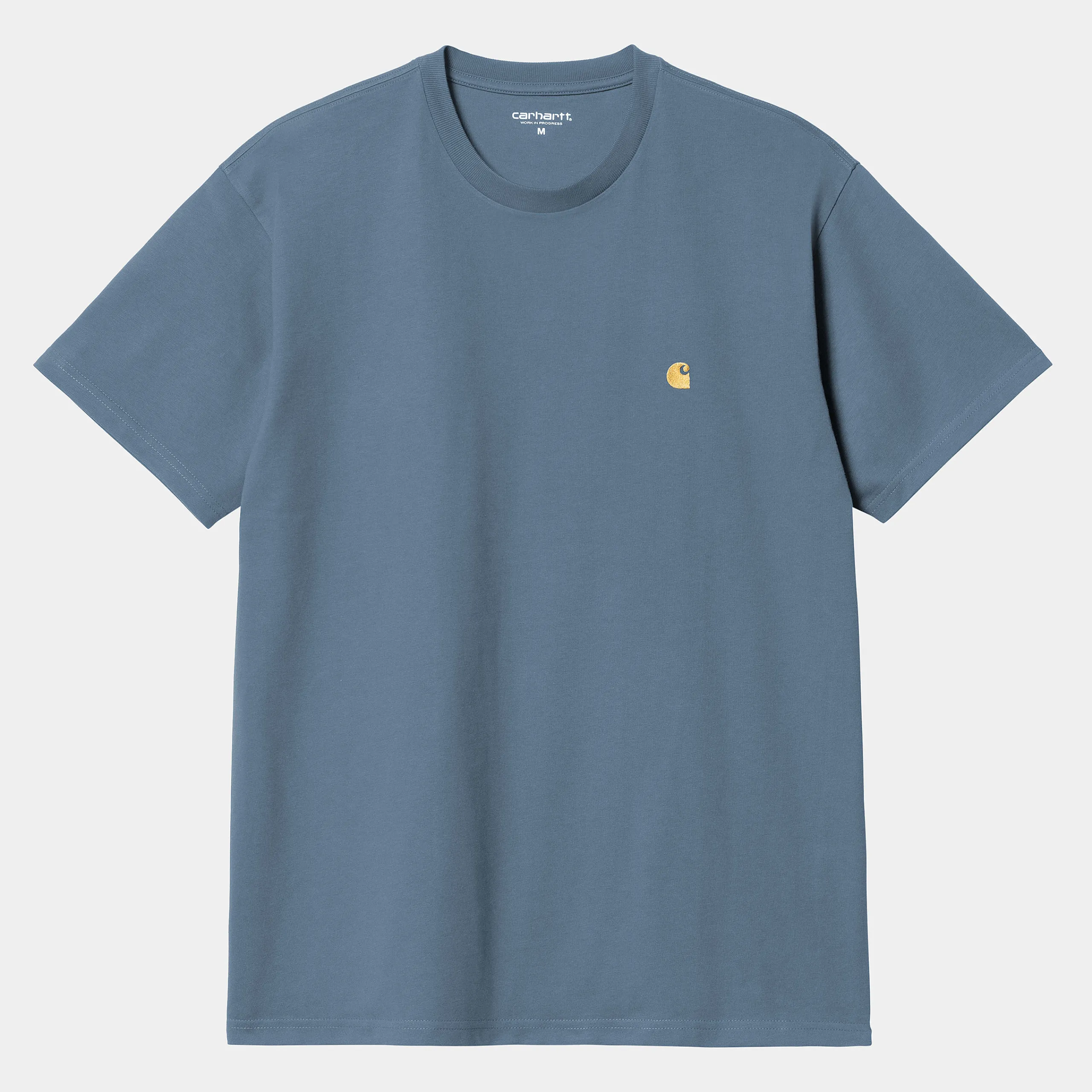 T-Shirts & Polos>Carhartt WIP S/S Chase T-Shirt Positano / Gold