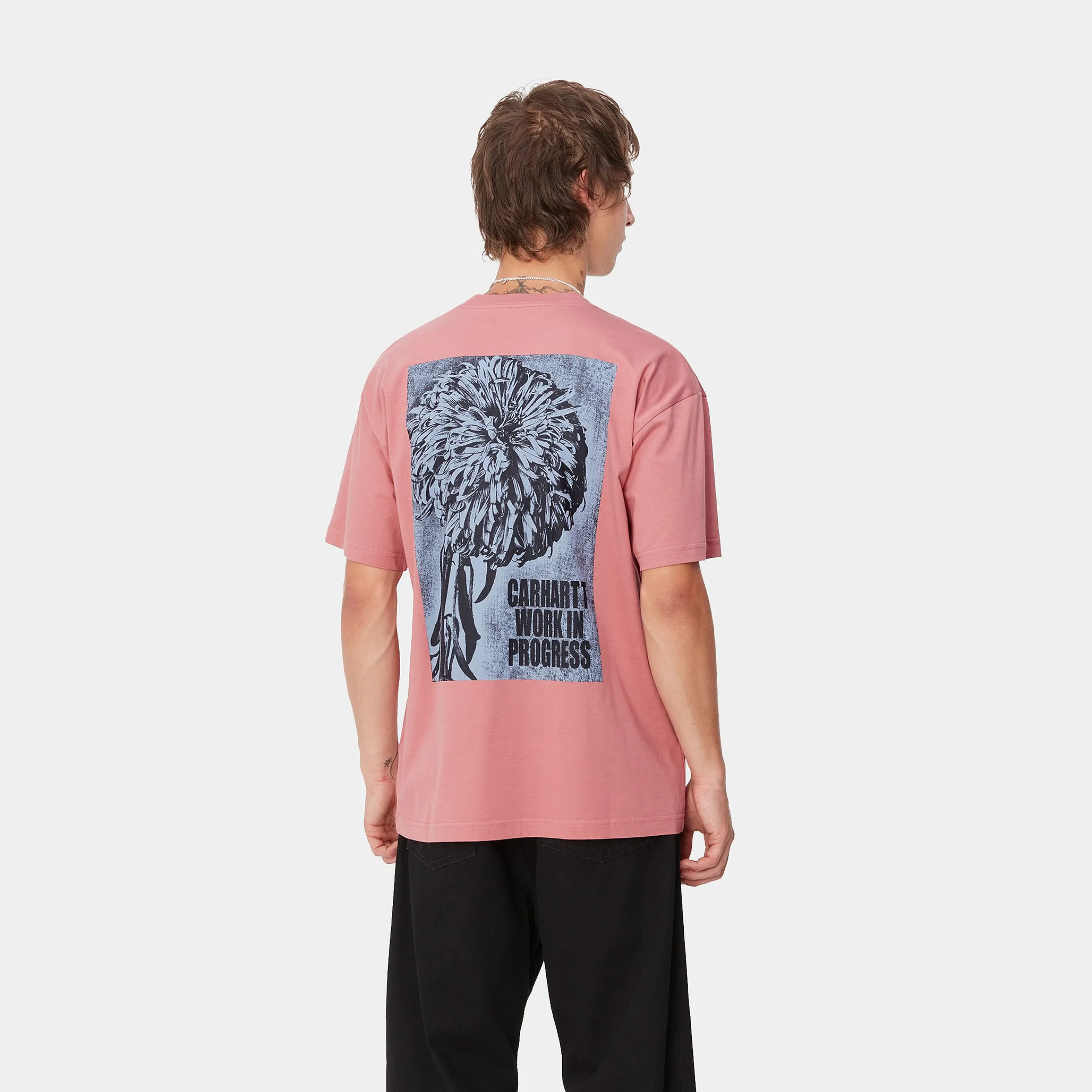 T-Shirts & Polos>Carhartt WIP S/S Chrysanthemum T-Shirt Dusty Rose