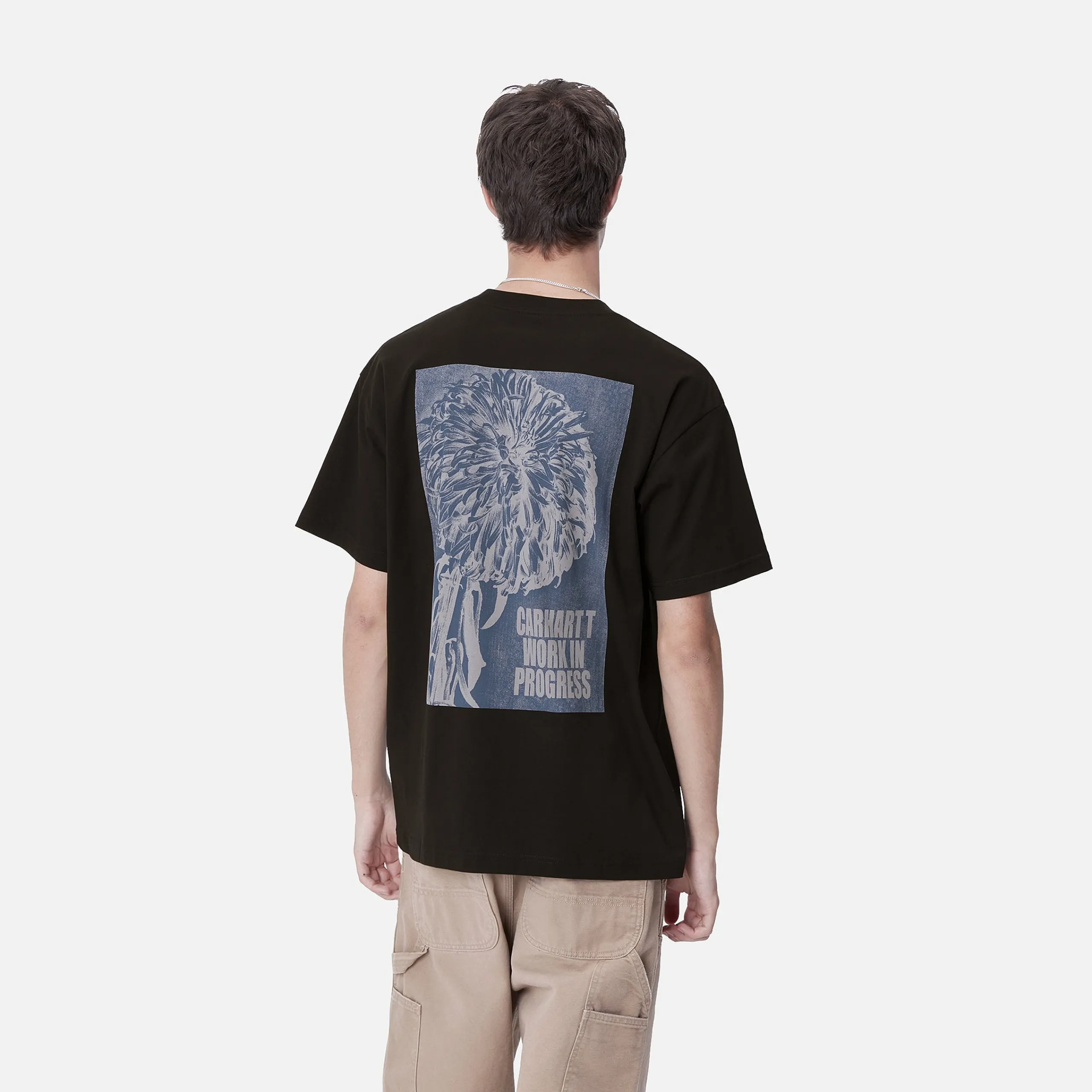 T-Shirts & Polos>Carhartt WIP S/S Chrysanthemum T-Shirt Black