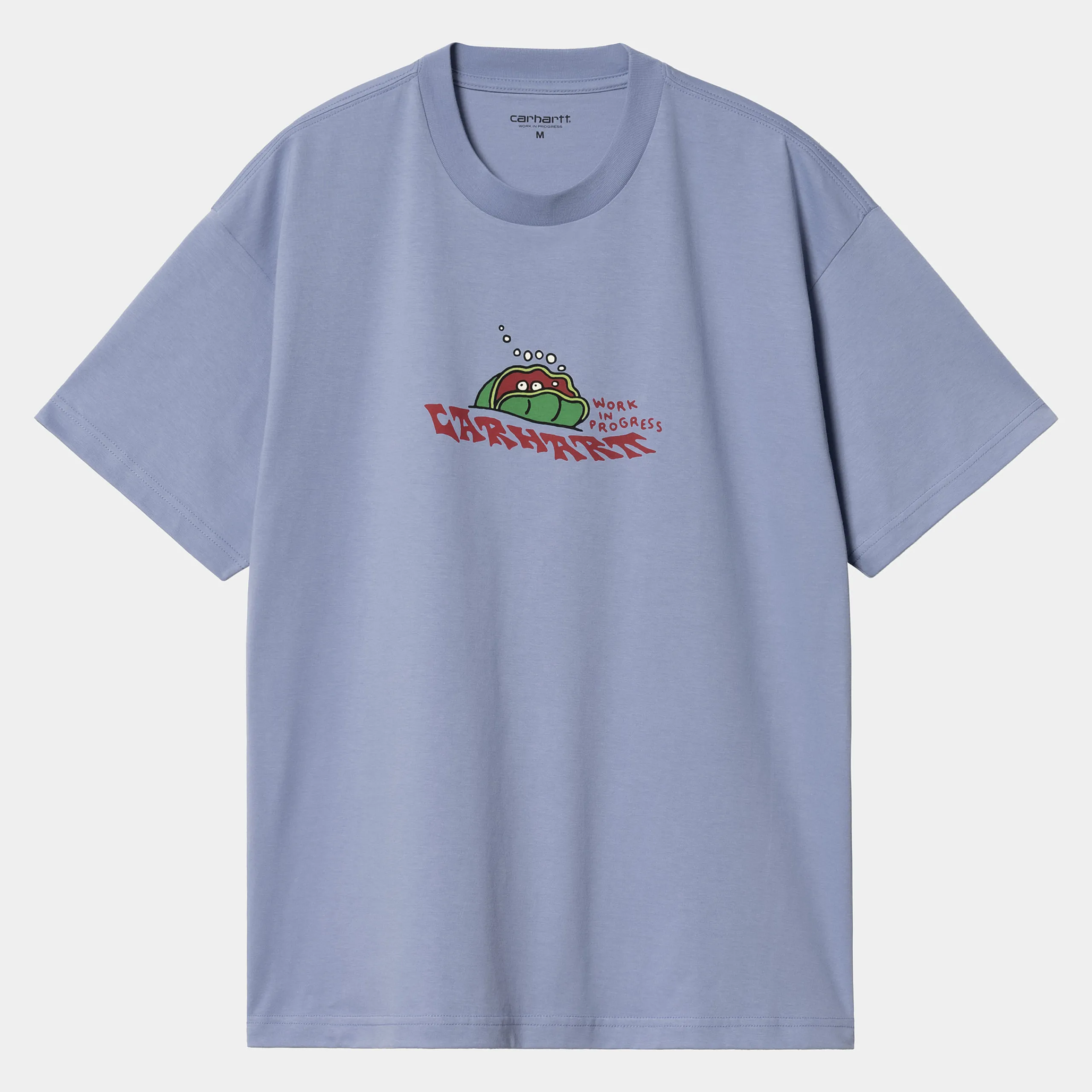 T-Shirts & Polos>Carhartt WIP S/S Clam T-Shirt Charm Blue