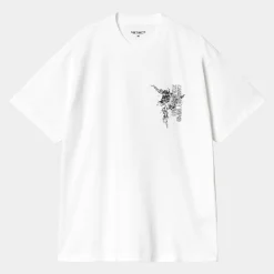T-Shirts & Polos>Carhartt WIP S/S Coordinate 02 T-Shirt White
