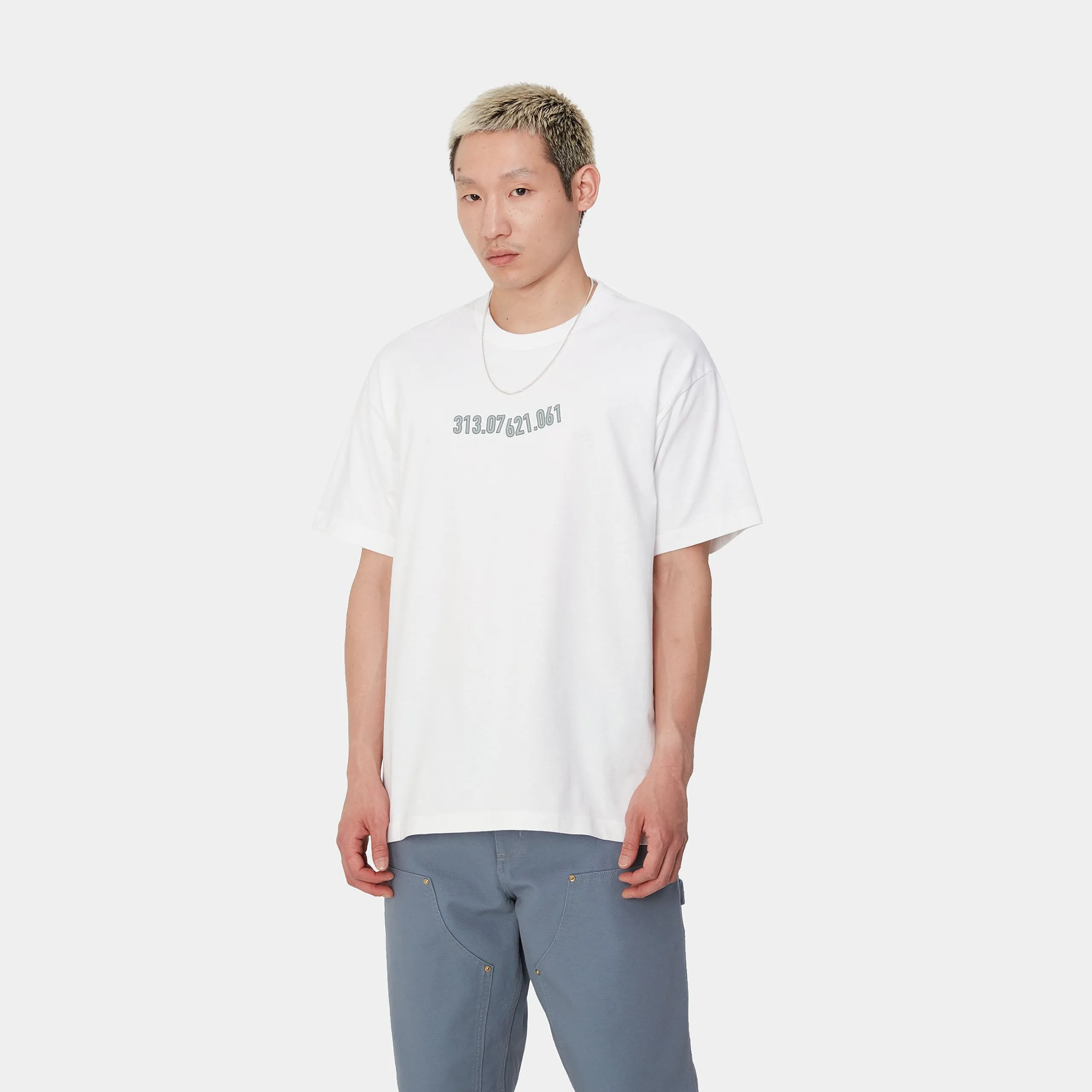 T-Shirts & Polos>Carhartt WIP S/S Coordinate 01 T-Shirt White