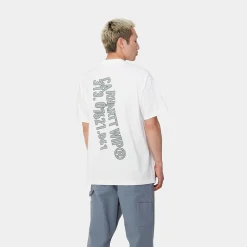 T-Shirts & Polos>Carhartt WIP S/S Coordinate 01 T-Shirt White