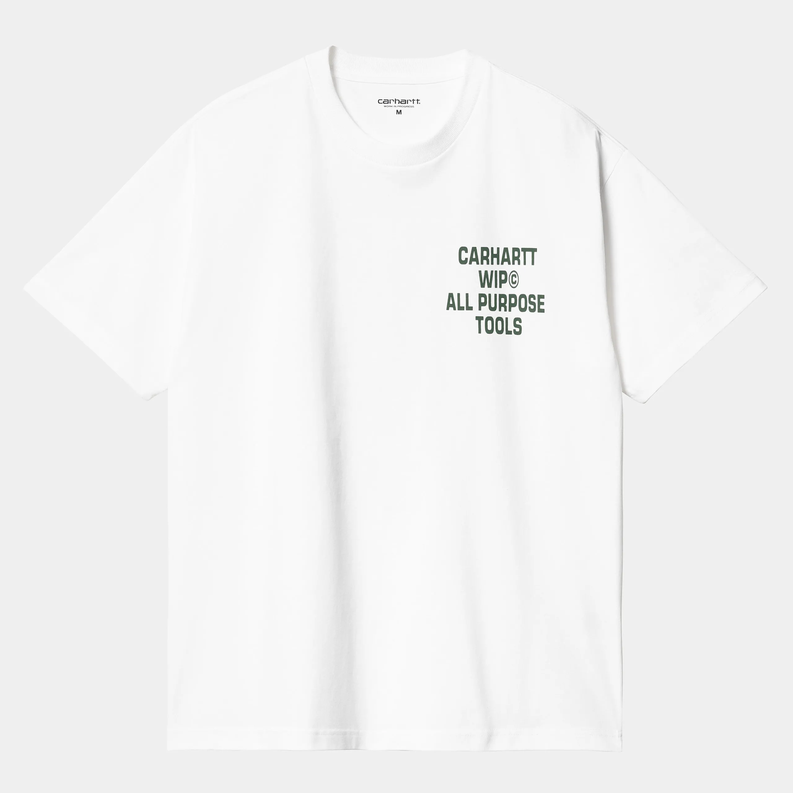 T-Shirts & Polos>Carhartt WIP S/S Cross Screw T-Shirt White