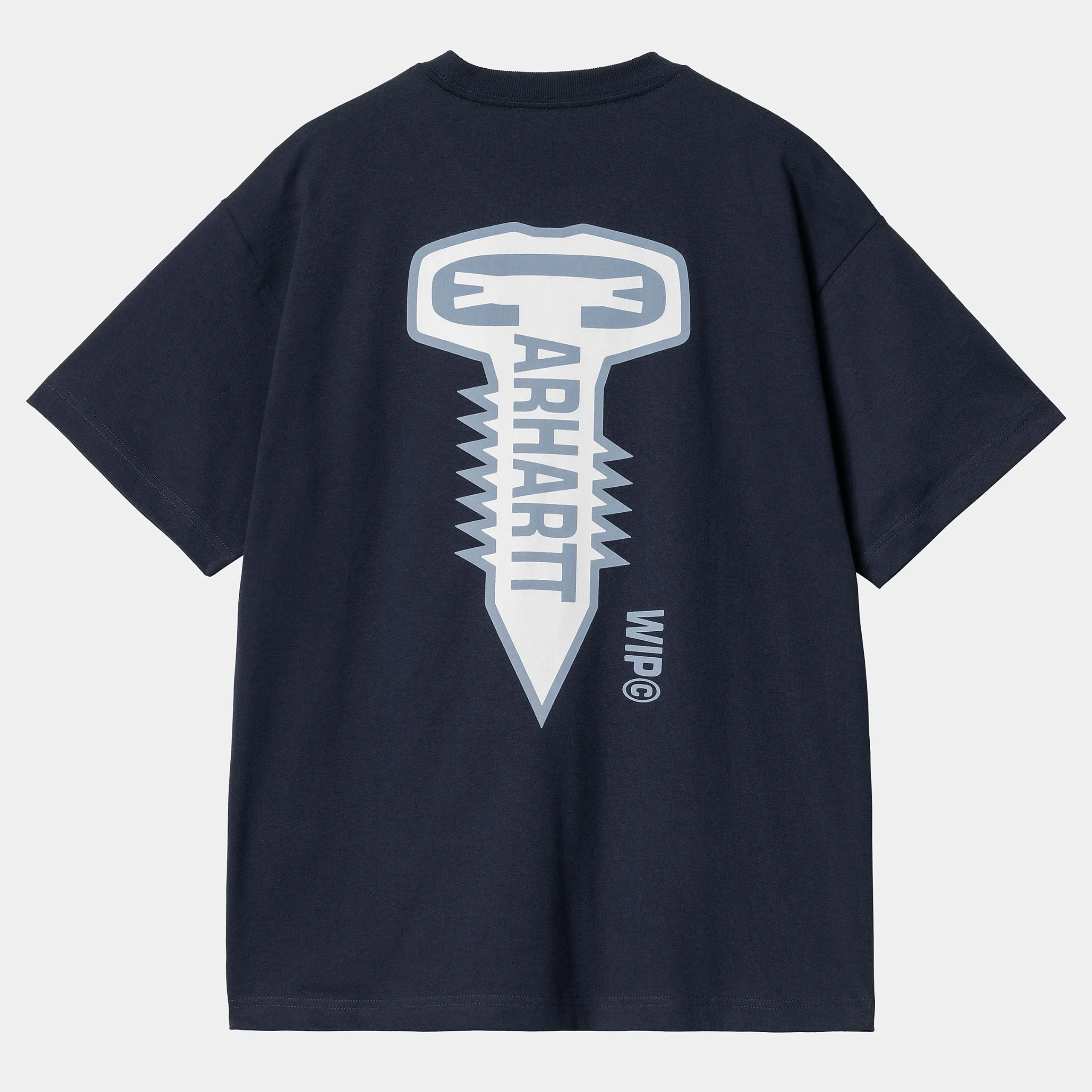 T-Shirts & Polos>Carhartt WIP S/S Cross Screw T-Shirt Air Force Blue