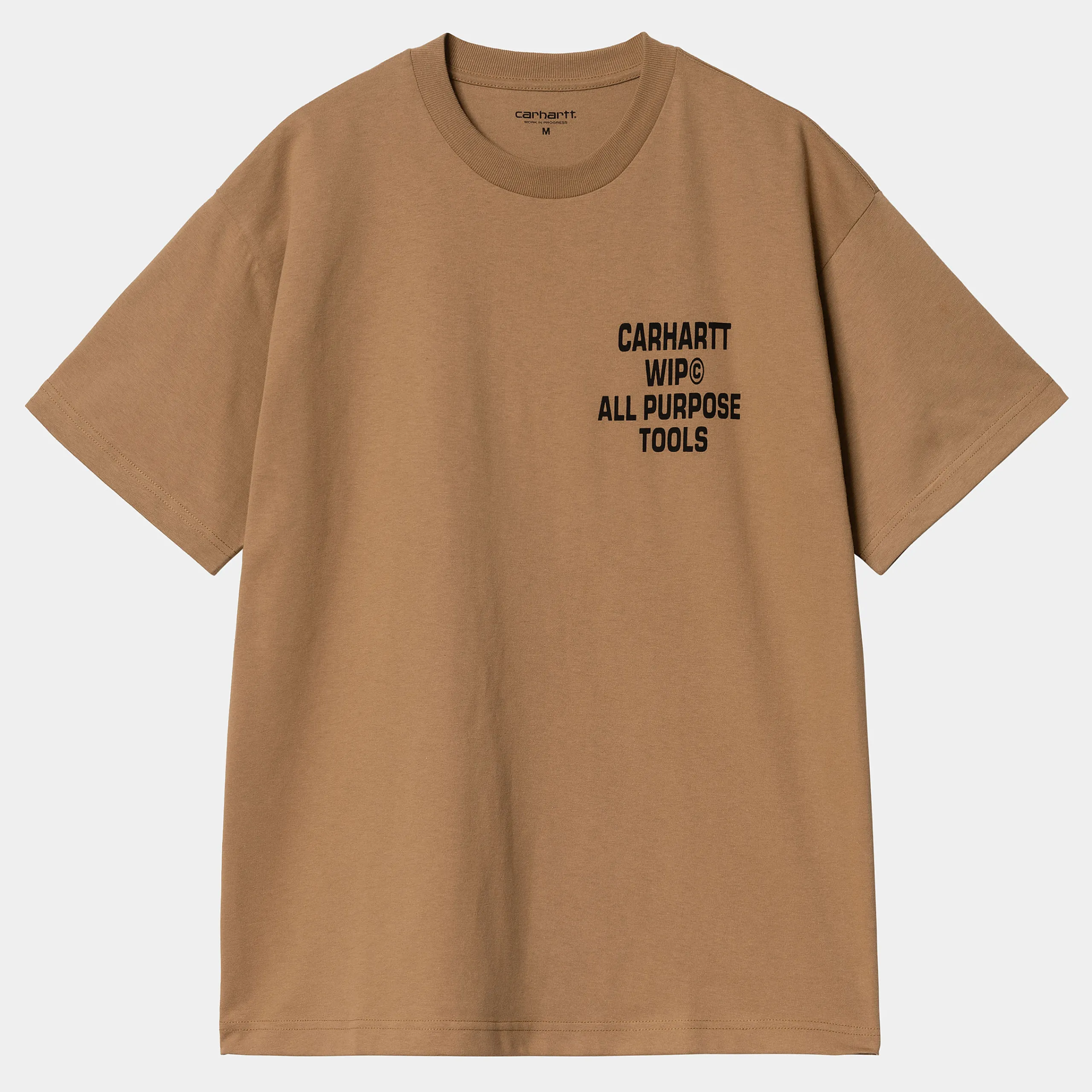 T-Shirts & Polos>Carhartt WIP S/S Cross Screw T-Shirt Peanut