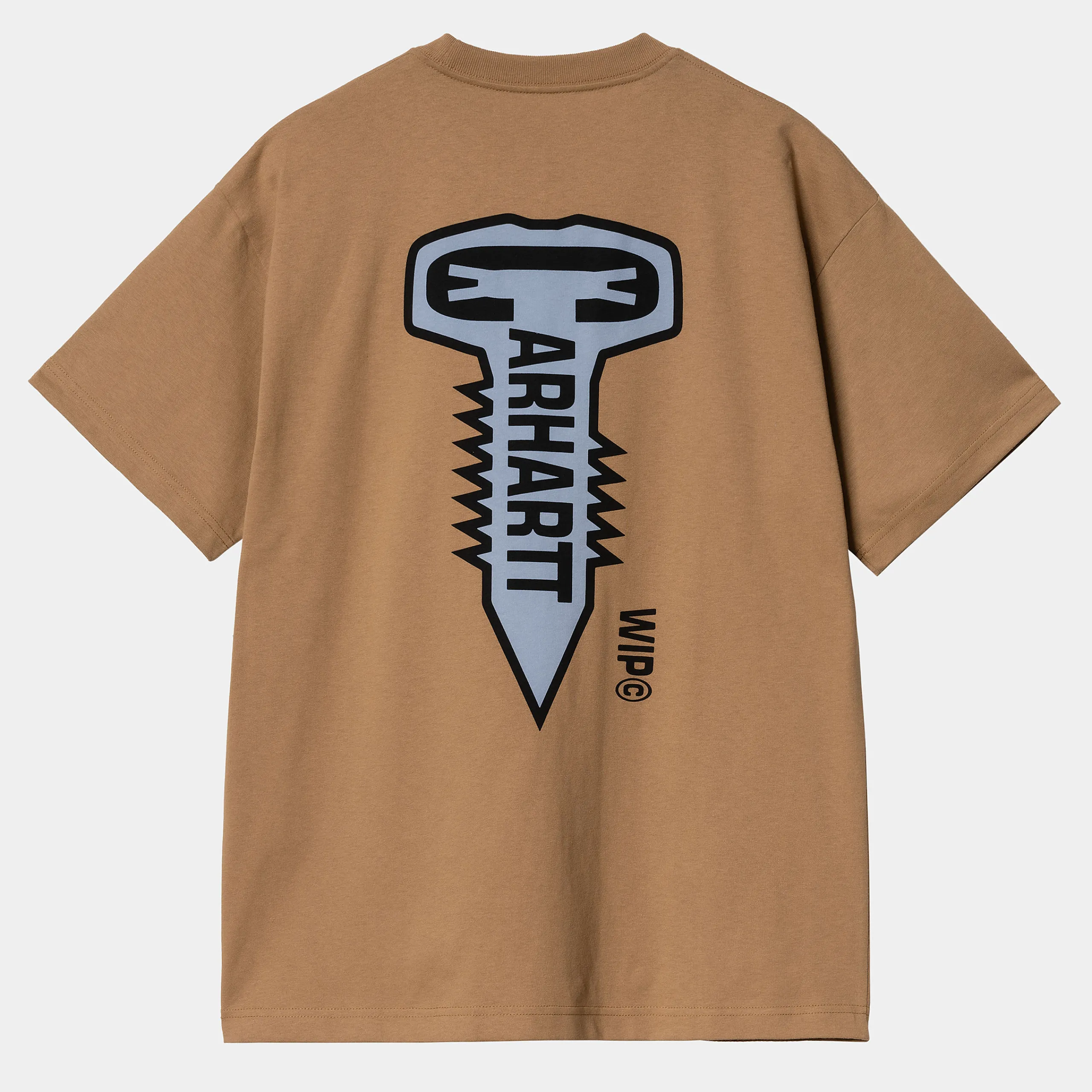 T-Shirts & Polos>Carhartt WIP S/S Cross Screw T-Shirt Peanut