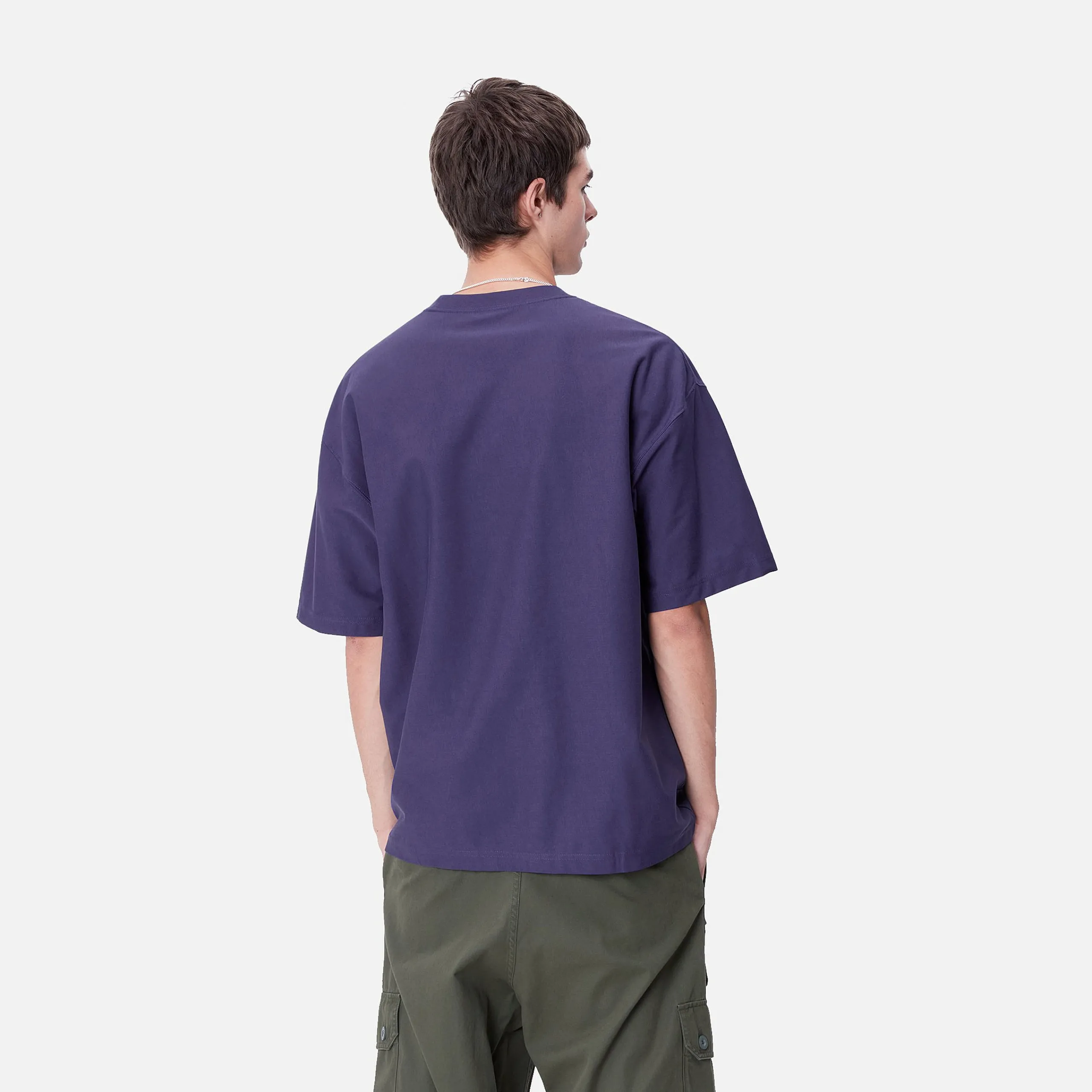 T-Shirts & Polos>Carhartt WIP S/S Dawson T-Shirt Aura