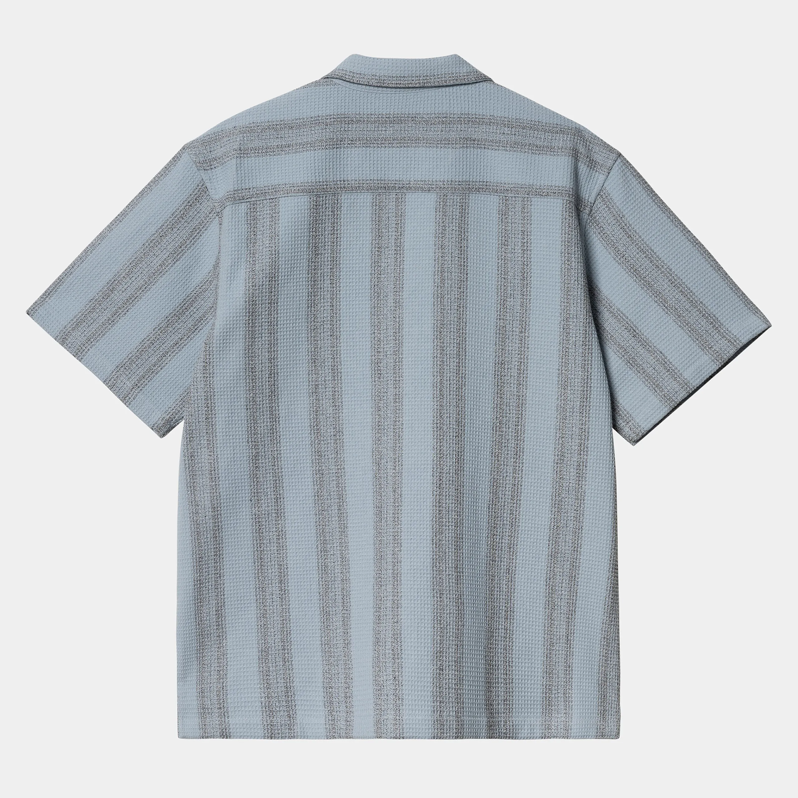 Hemden>Carhartt WIP S/S Dodson Shirt Dodson Stripe, Misty Sky