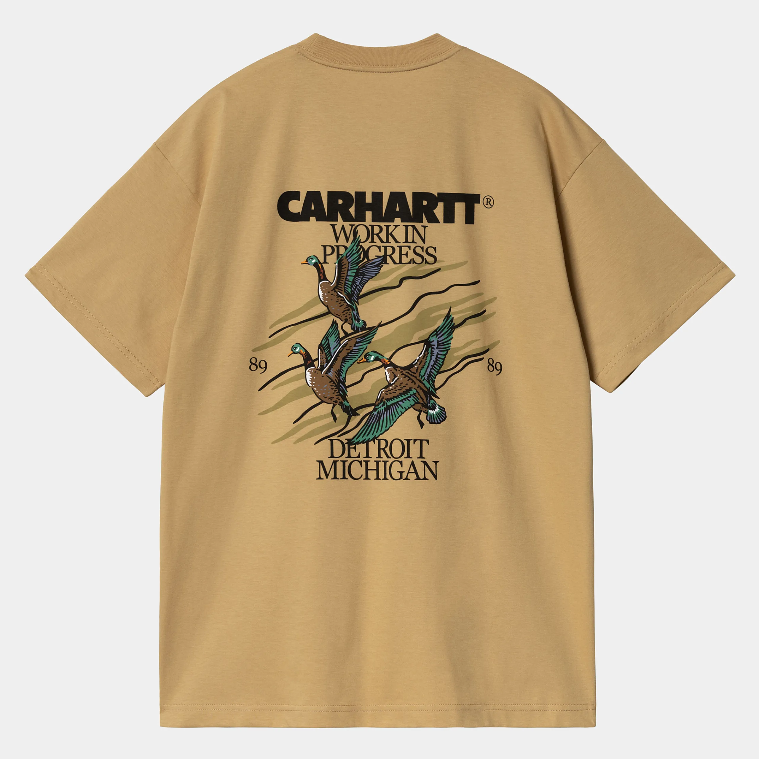 T-Shirts & Polos>Carhartt WIP S/S Ducks T-Shirt Bourbon