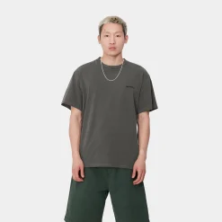 T-Shirts & Polos>Carhartt WIP S/S Duster Script T-Shirt Black