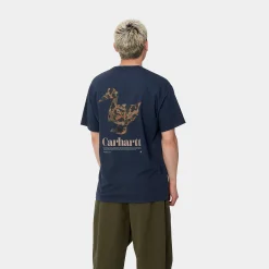 T-Shirts & Polos>Carhartt WIP S/S Fold Duck T-Shirt Air Force Blue