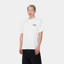 T-Shirts & Polos>Carhartt WIP S/S Friendship T-Shirt White / Black