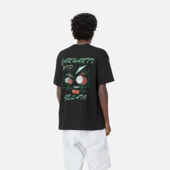 T-Shirts & Polos>Carhartt WIP S/S Gelato T-Shirt Black