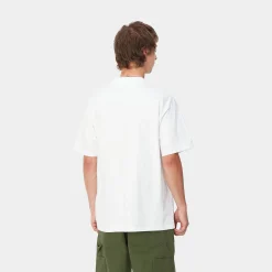 T-Shirts & Polos>Carhartt WIP S/S Goo T-Shirt White