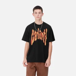 T-Shirts & Polos>Carhartt WIP S/S Goo T-Shirt Black
