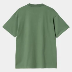T-Shirts & Polos>Carhartt WIP S/S Graphic Works T-Shirt Duck Green