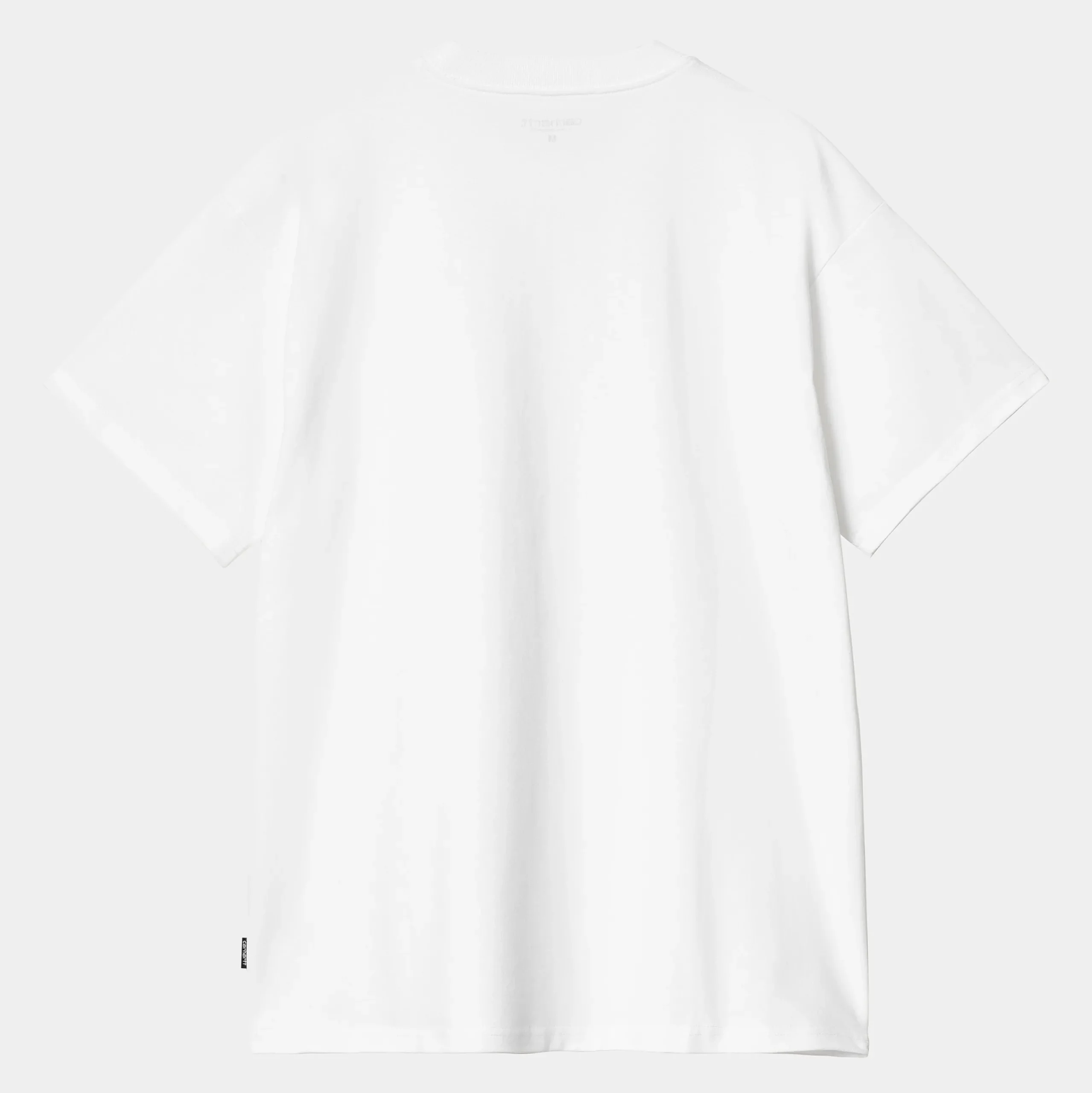 T-Shirts & Polos>Carhartt WIP S/S Heart Train Pocket T-Shirt White