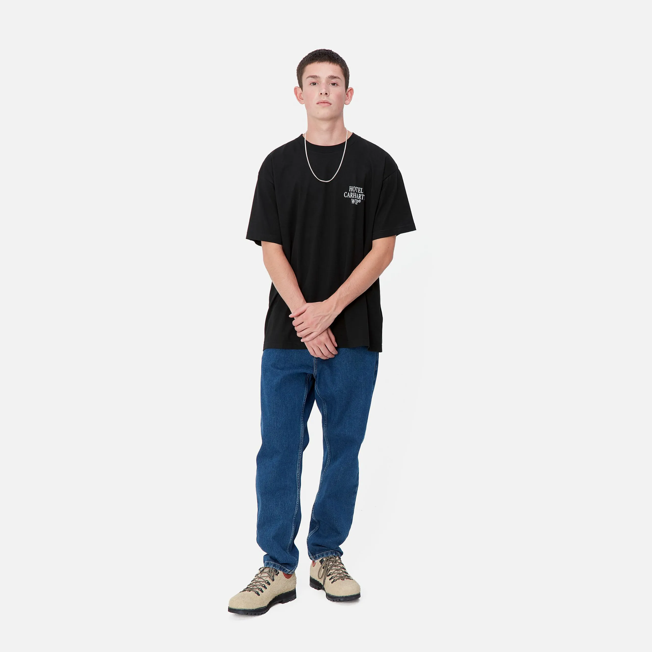 T-Shirts & Polos>Carhartt WIP S/S Hotel Keys T-Shirt Black / White