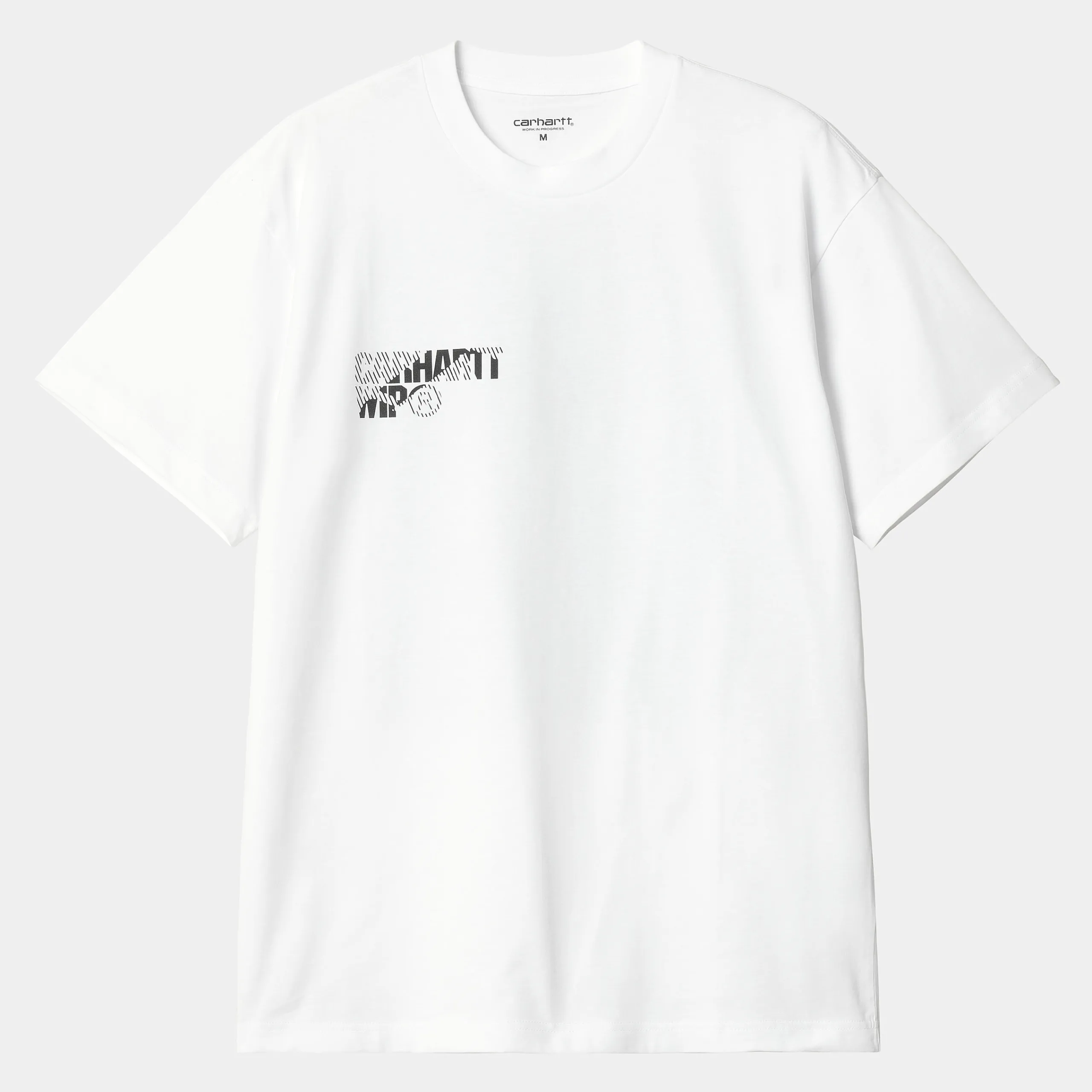 T-Shirts & Polos>Carhartt WIP S/S Jalou C T-Shirt White / Black