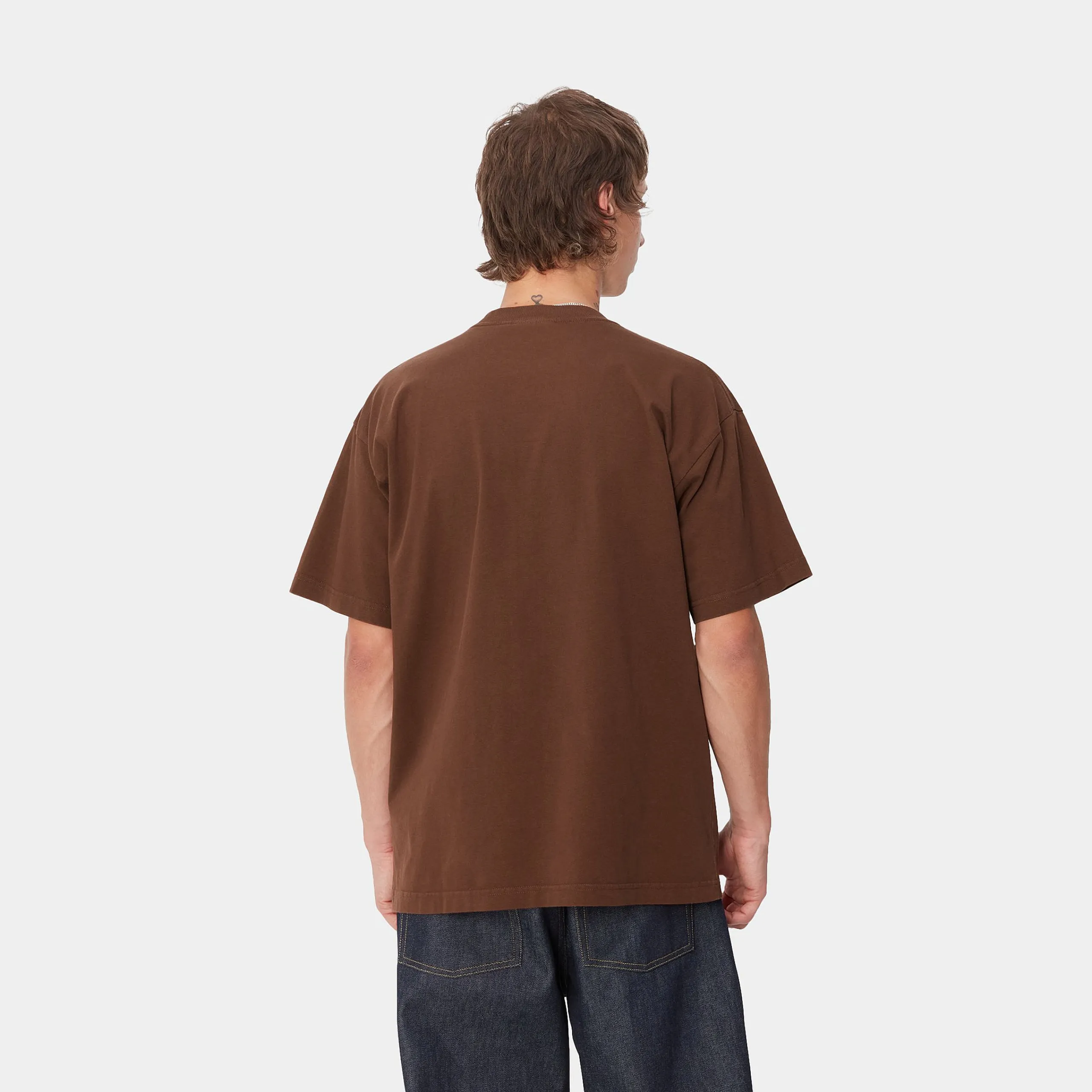 T-Shirts & Polos>Carhartt WIP S/S Lazy Duck Academy T-Shirt Offroad