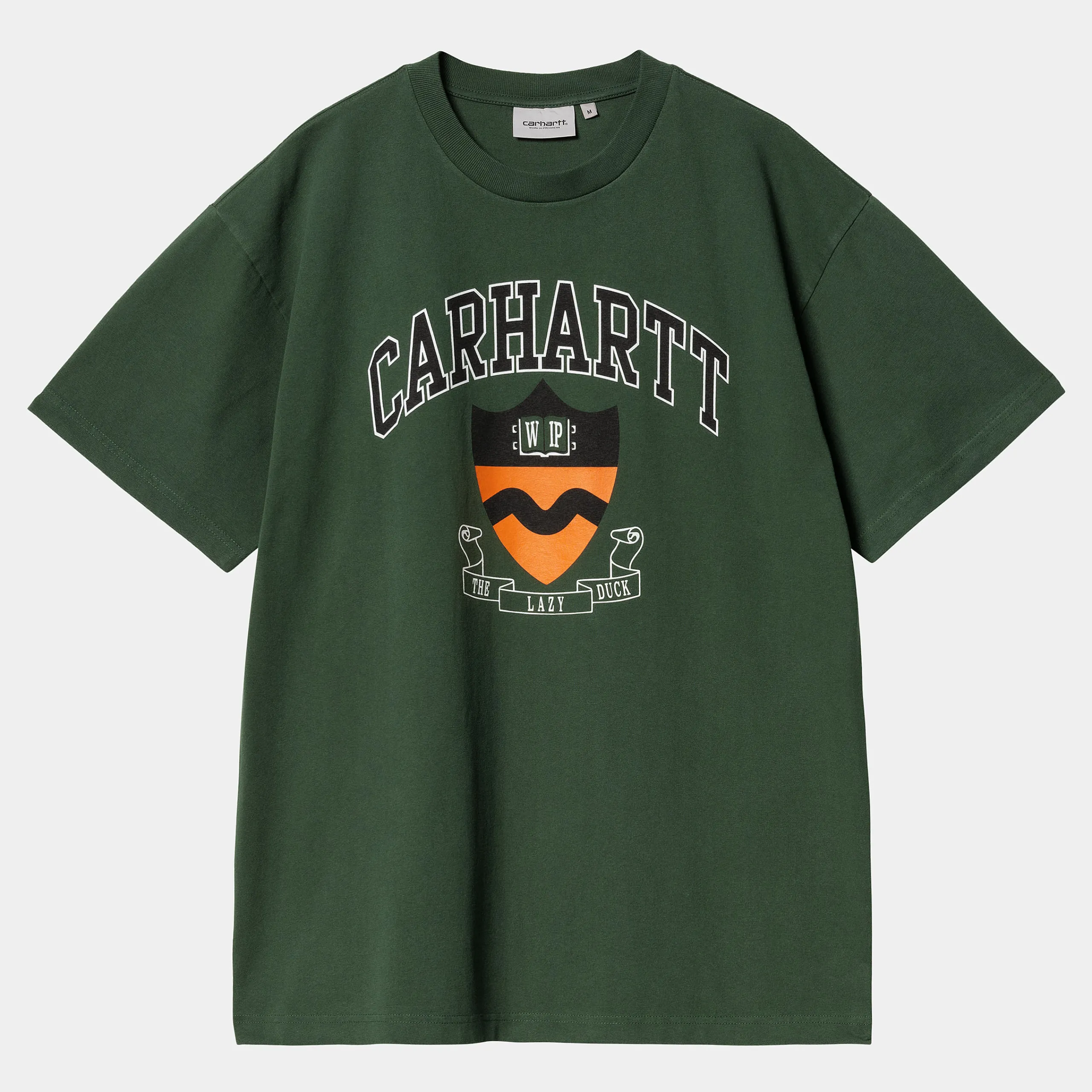 T-Shirts & Polos>Carhartt WIP S/S Lazy Duck Academy T-Shirt Sycamore Tree