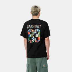 T-Shirts & Polos>Carhartt WIP S/S Machine 89 T-Shirt Black