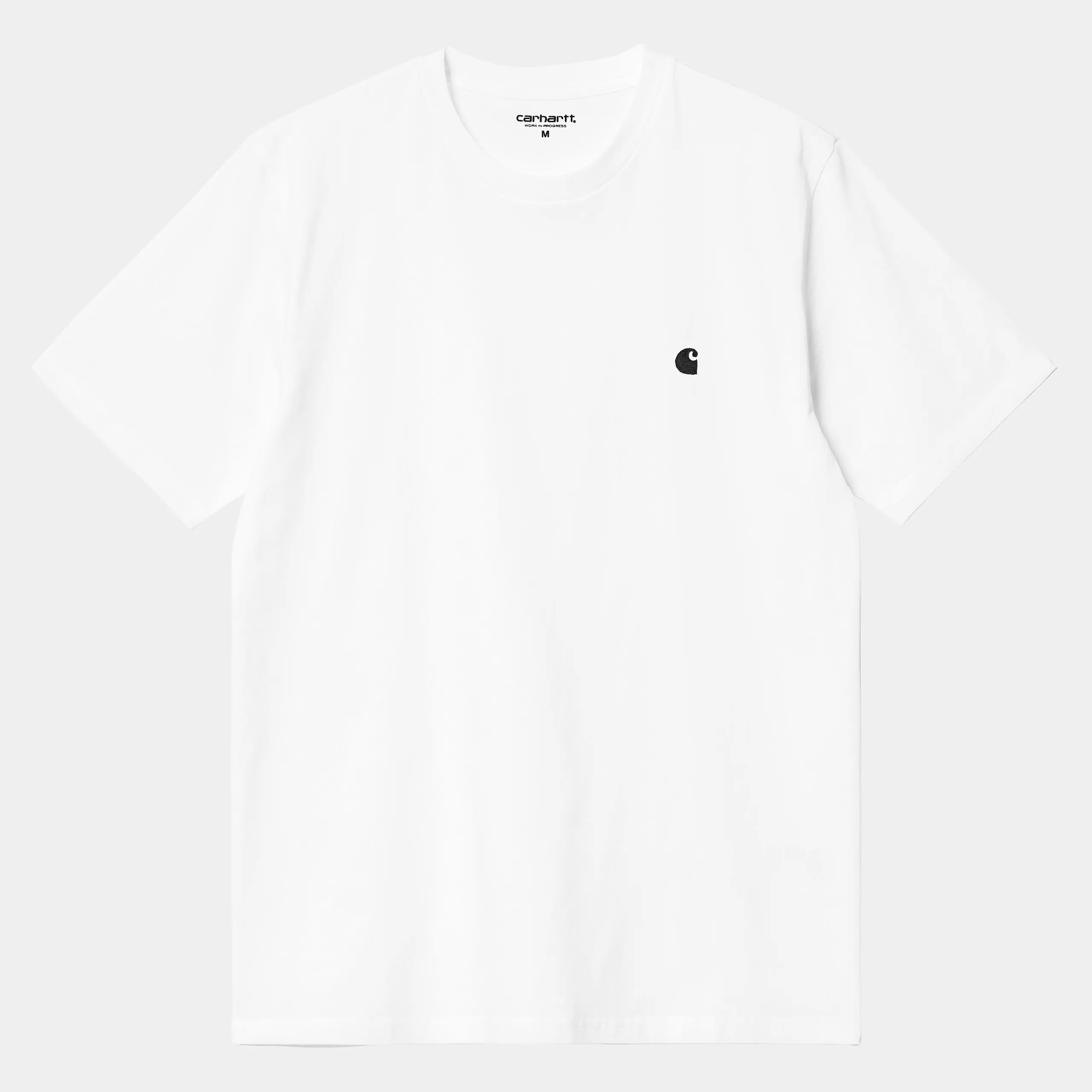 T-Shirts & Polos>Carhartt WIP S/S Madison T-Shirt White / Black