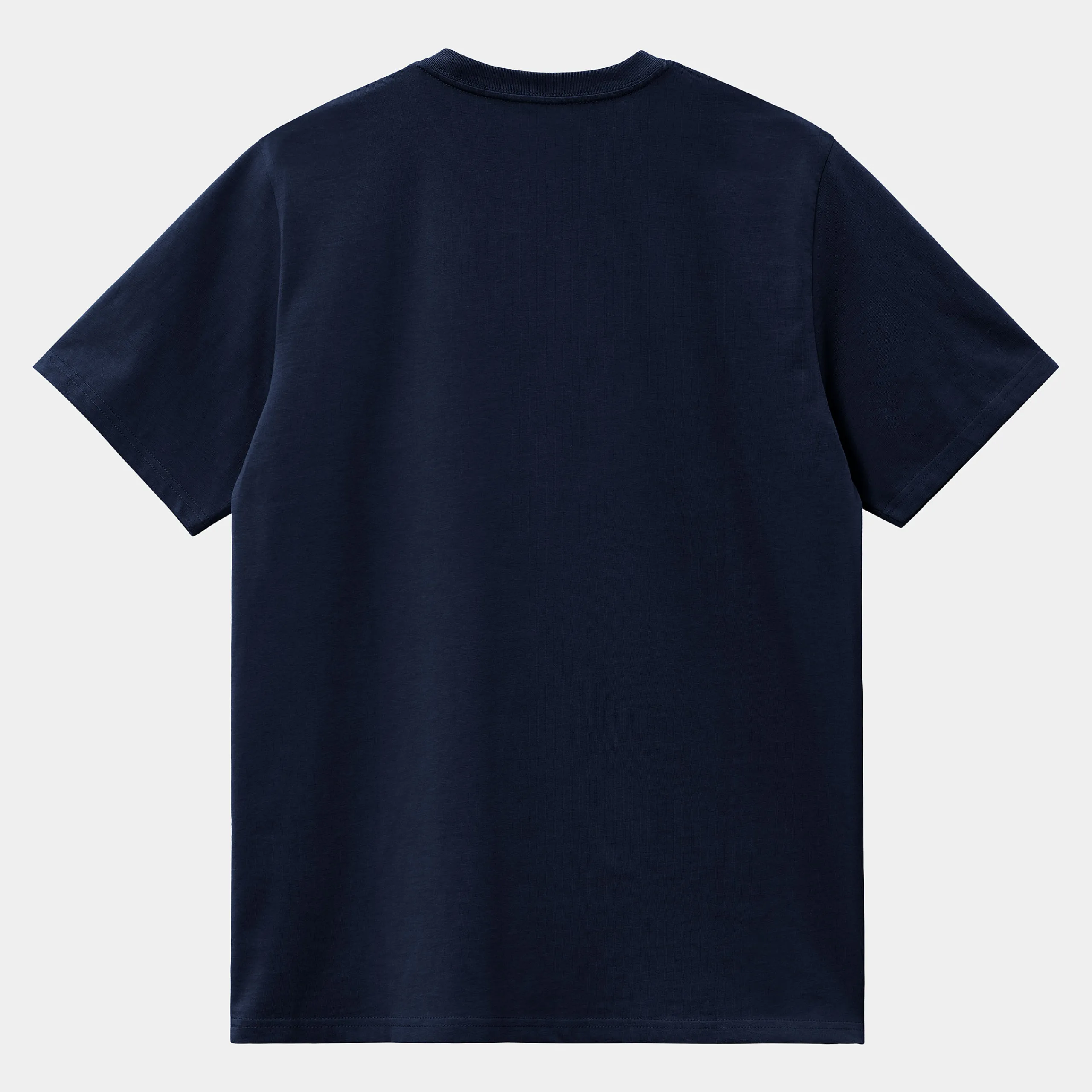 T-Shirts & Polos>Carhartt WIP S/S Madison T-Shirt Dark Navy / White