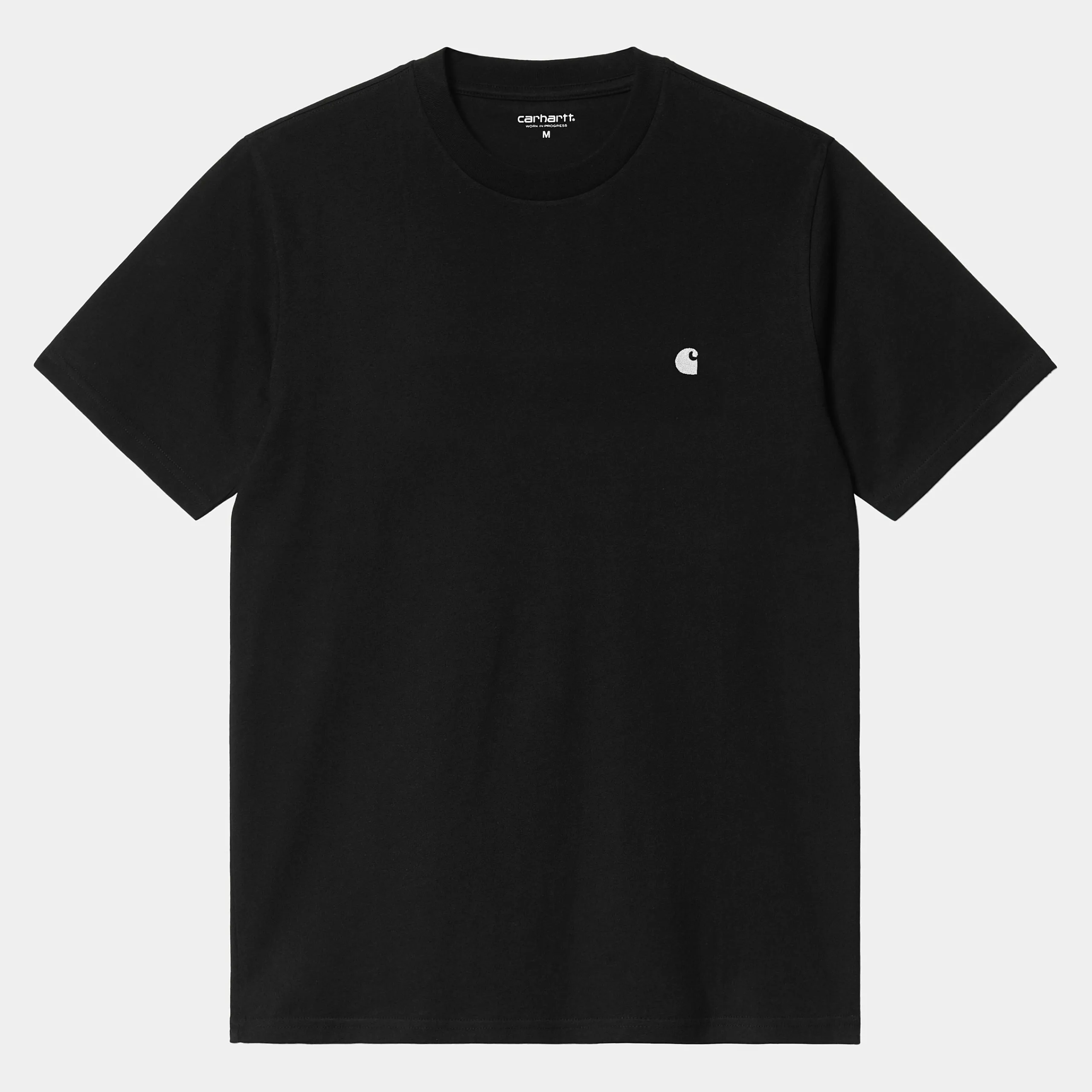 T-Shirts & Polos>Carhartt WIP S/S Madison T-Shirt Black / White