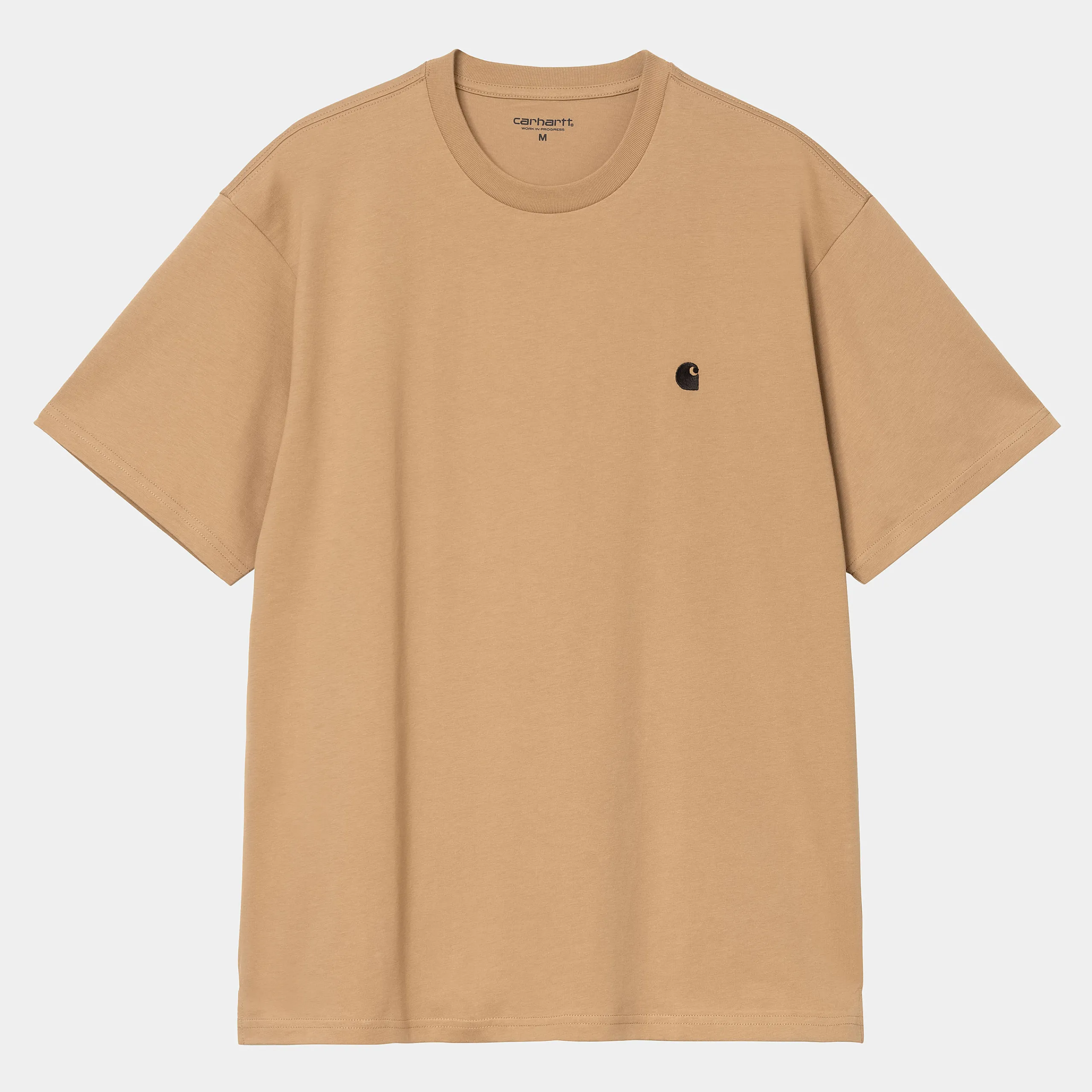 T-Shirts & Polos>Carhartt WIP S/S Madison T-Shirt Peanut / Black