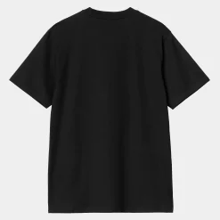 T-Shirts & Polos>Carhartt WIP S/S Move On Up T-Shirt Black / White