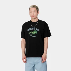 T-Shirts & Polos>Carhartt WIP S/S Noisy T-Shirt Black