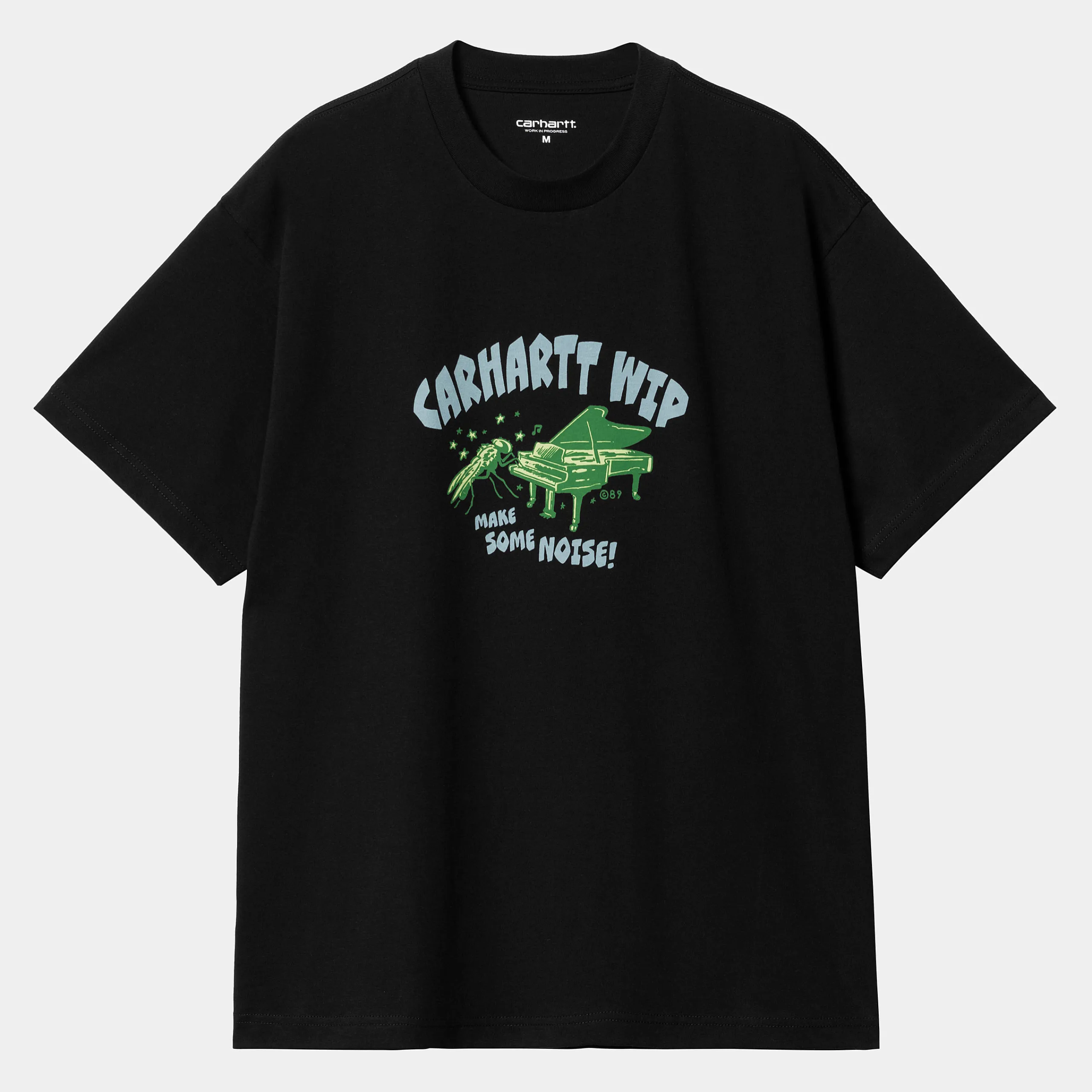 T-Shirts & Polos>Carhartt WIP S/S Noisy T-Shirt Black