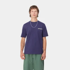 T-Shirts & Polos>Carhartt WIP S/S Noodle Soup T-Shirt Aura
