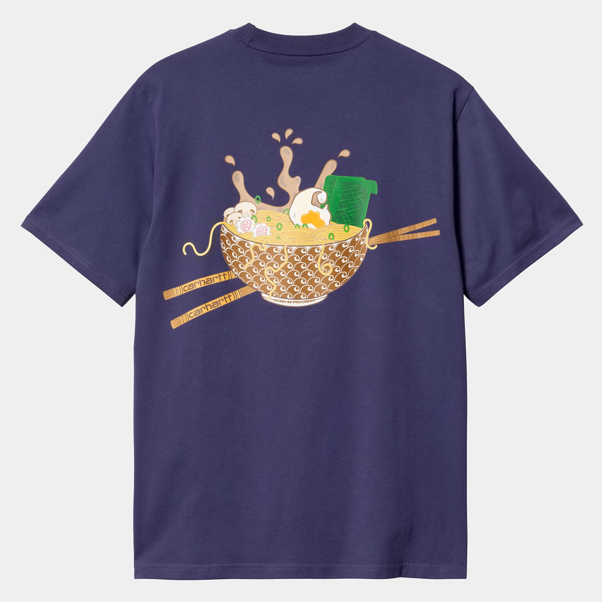 T-Shirts & Polos>Carhartt WIP S/S Noodle Soup T-Shirt Aura