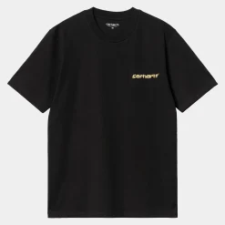 T-Shirts & Polos>Carhartt WIP S/S Noodle Soup T-Shirt Black
