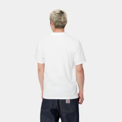 T-Shirts & Polos>Carhartt WIP S/S Noodle T-Shirt White