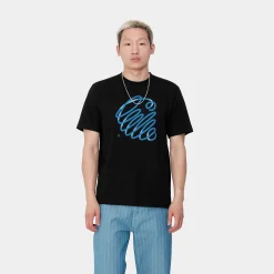 T-Shirts & Polos>Carhartt WIP S/S Noodle T-Shirt Black