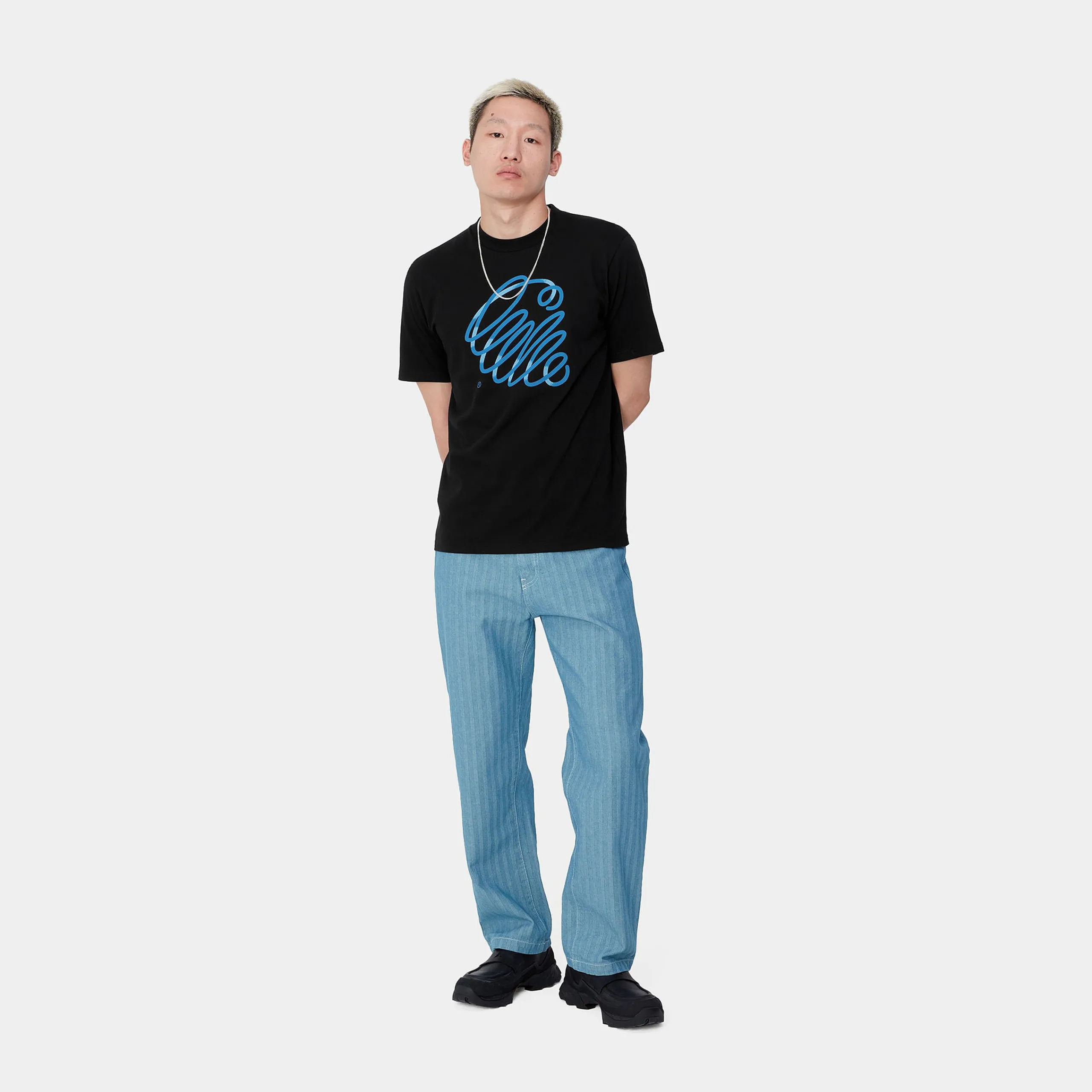 T-Shirts & Polos>Carhartt WIP S/S Noodle T-Shirt Black