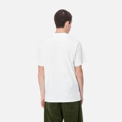 T-Shirts & Polos>Carhartt WIP S/S Paradise Script T-Shirt White